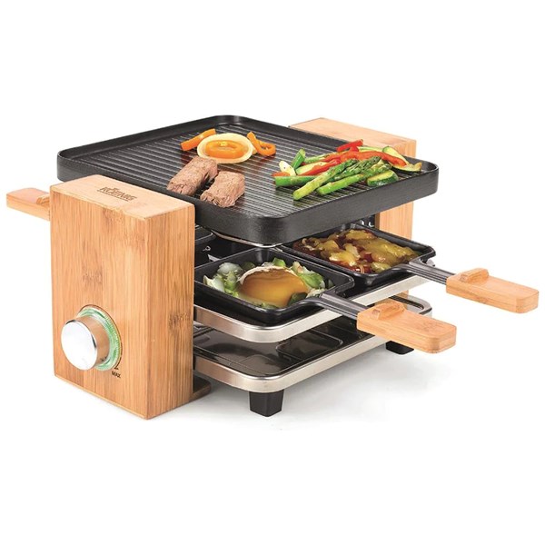 Picture of König Raclettegrill Bamboo 4er